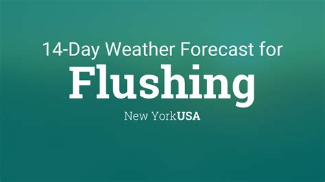 Calendar overview of Months Weather Forecast. . Flushing ny weather